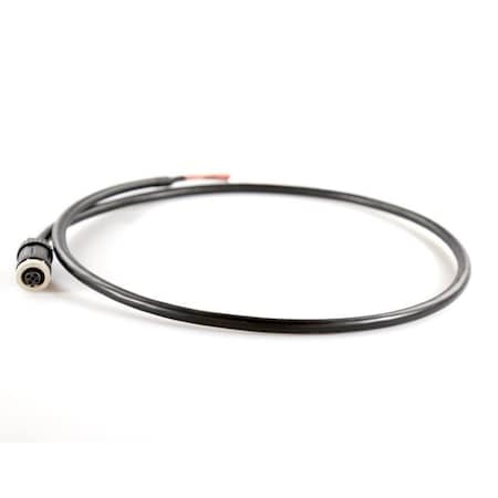 Antaira M12 T Code 4P female to open end, 1 Meter, Wire. 16 gauge CB-M12T4PF-1M